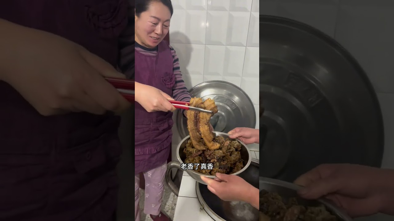 㸆油梭子包大包子老香了 #我的乡村生活 #农村美食记录生活 #油梭子