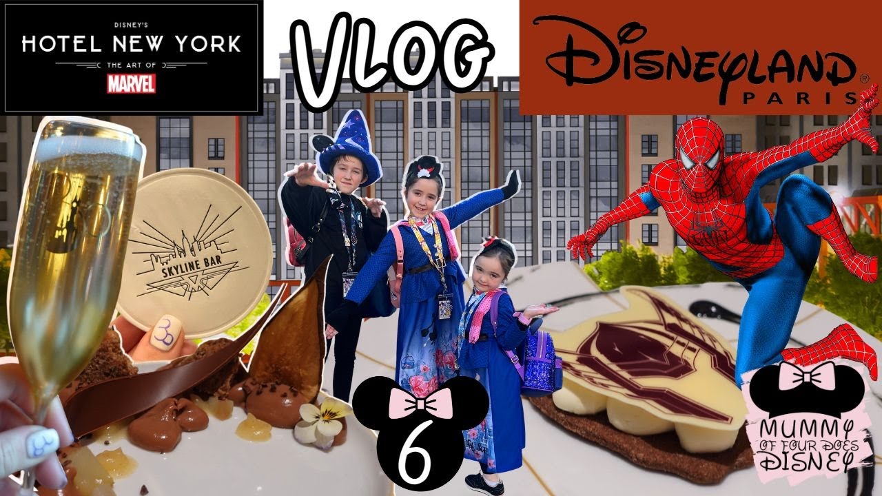Just Wow 😮 Manhattan Restaurant & Skyline Bar in Art Of Marvel Hotel 🏰 Disneyland Paris Episode 6