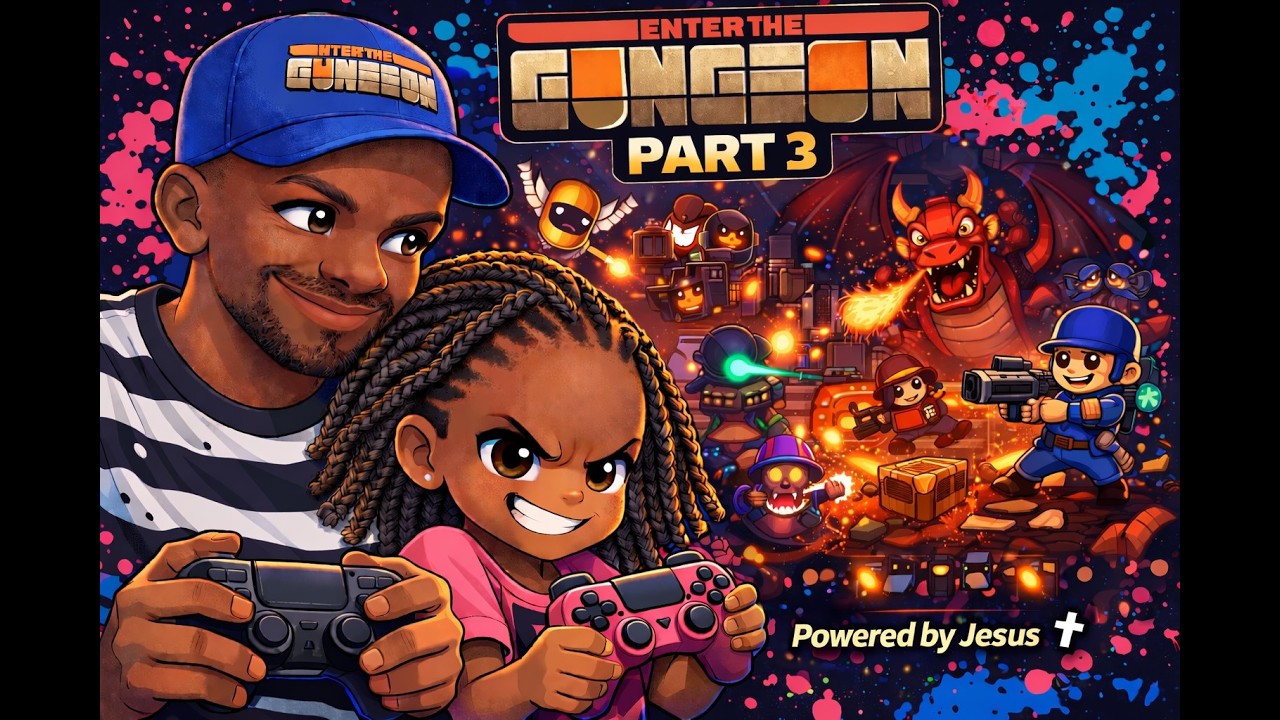 WE WON… THEN GOT BOMBED 😭💥 Enter the Gungeon Part 3 | Gatling Gull Down + Trigger Twins Madness ✝️