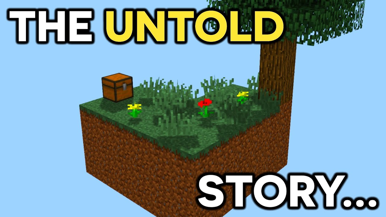 How 1 Island CHANGED Minecraft Forever - The Story of Skyblock...
