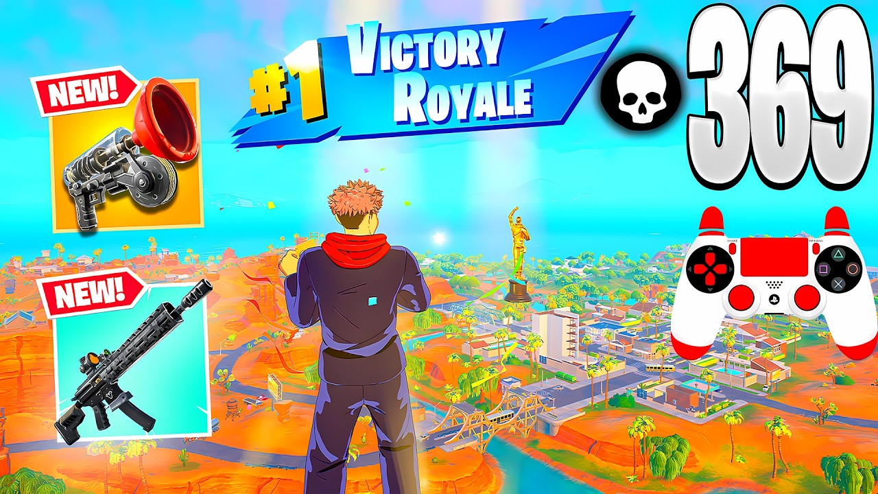 369 Elimination Solo vs Squads – Zero Build Full Gameplay Wins (Fortnite Chapter 7 Season 1)