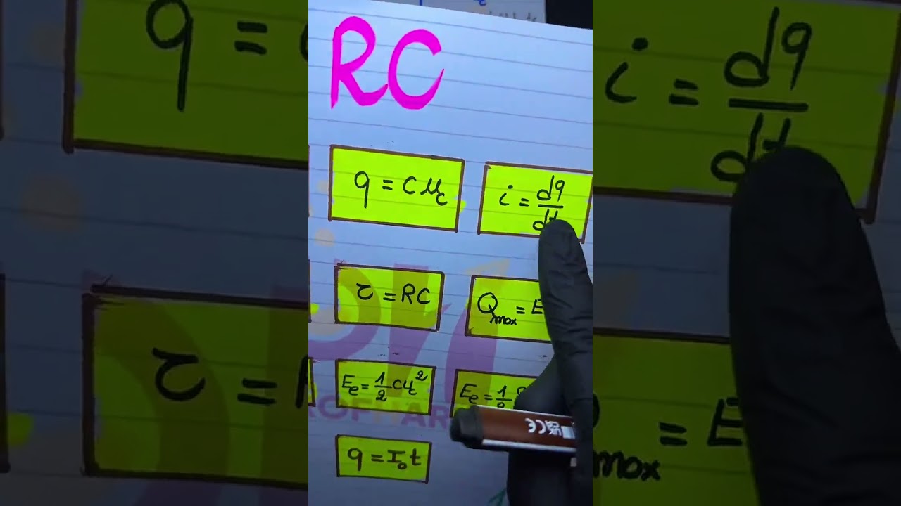 مراجعة للكهرباء Dipôle RC