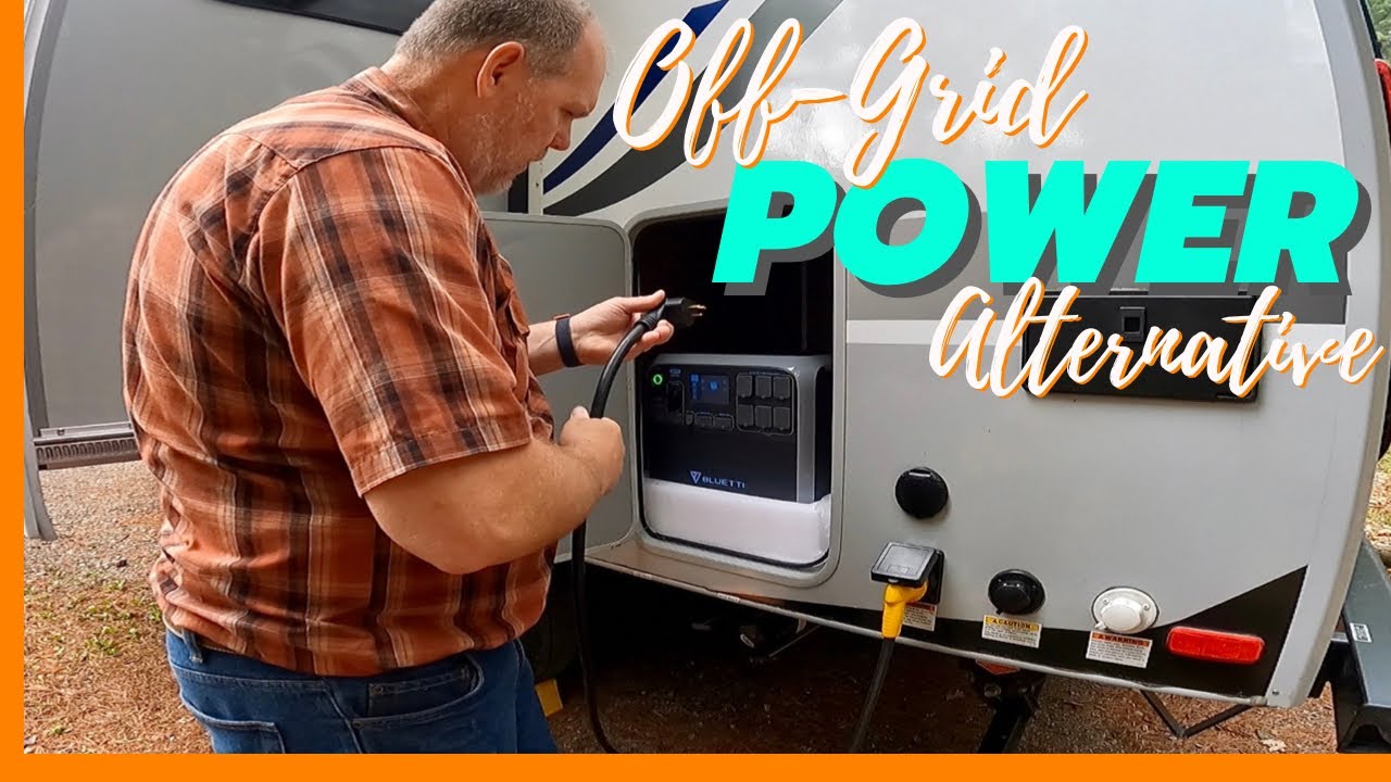RV Lithium Battery Alternative for Off-Grid Camping  || Bluetti AC200P