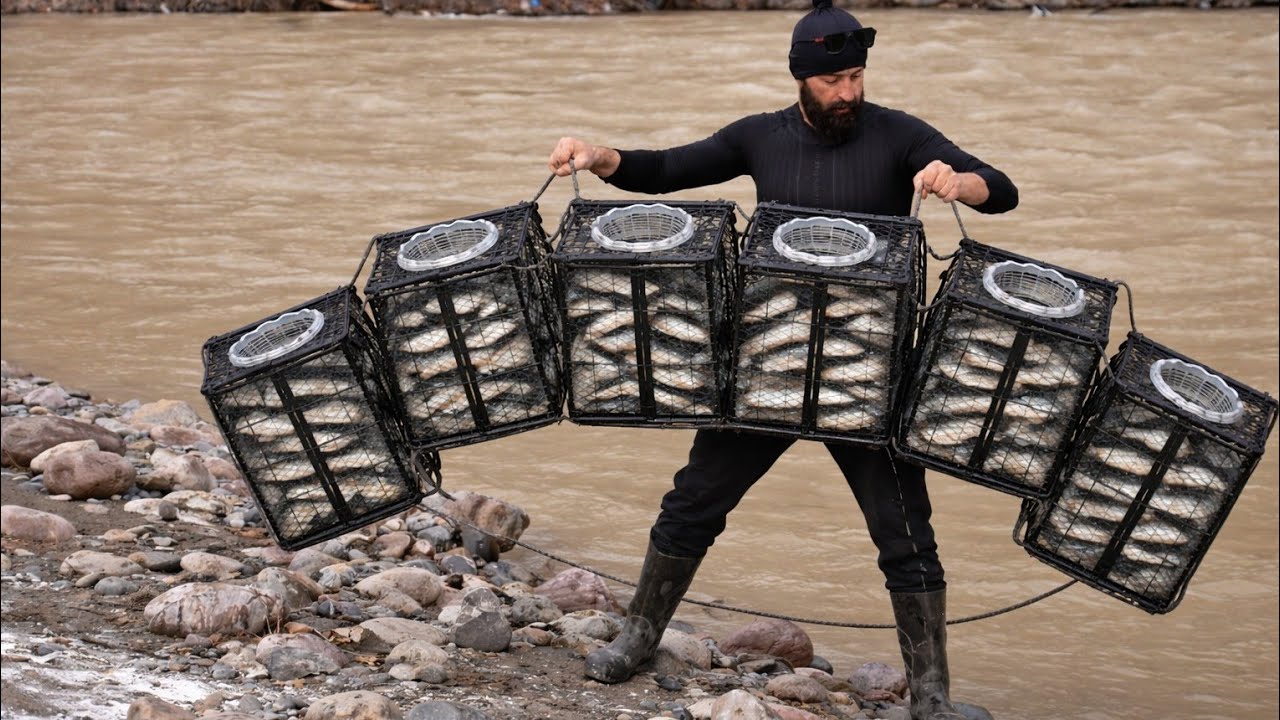 We Turned Crates into a Fish Trap