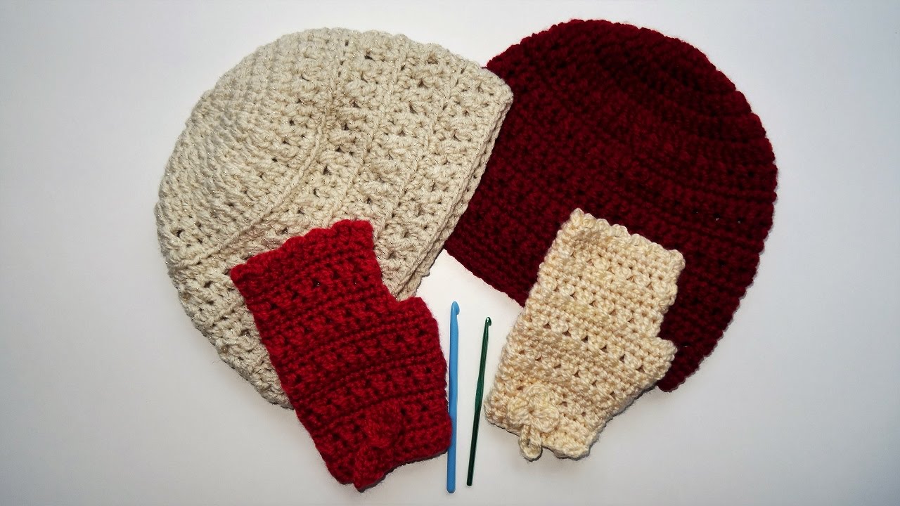 Heklane kape i rukavice (Crochet hats and gloves)