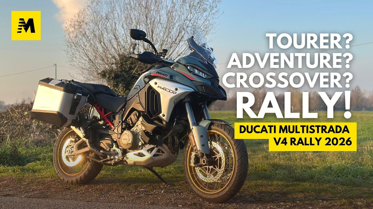 Ducati Multistrada V4 Rally 2026: crossover esagerata! Il nostro TEST