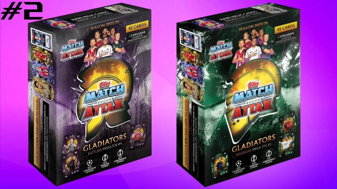 #56 Topps - Match Attax 2025/26 Gladiators bontás #2