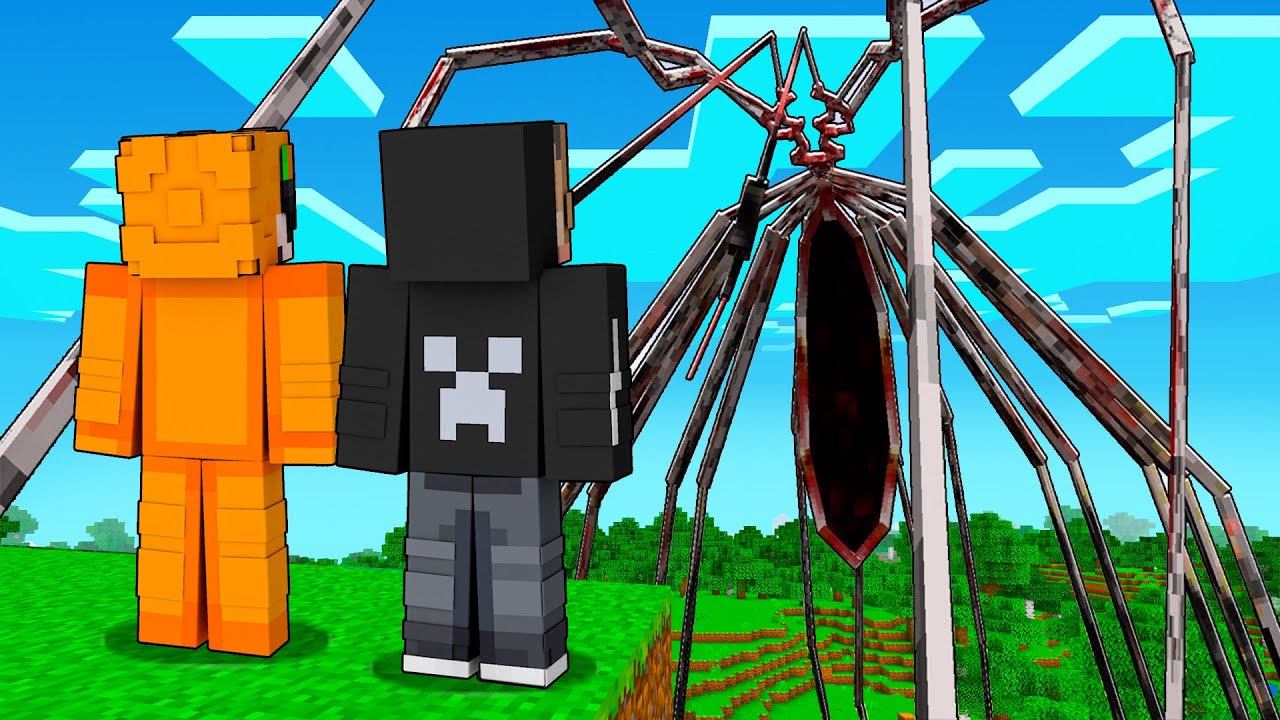 GAWAT !! KITA DI SERANG LABA LABA RAKSASA MENGERIKAN DI MINECRAFT !!