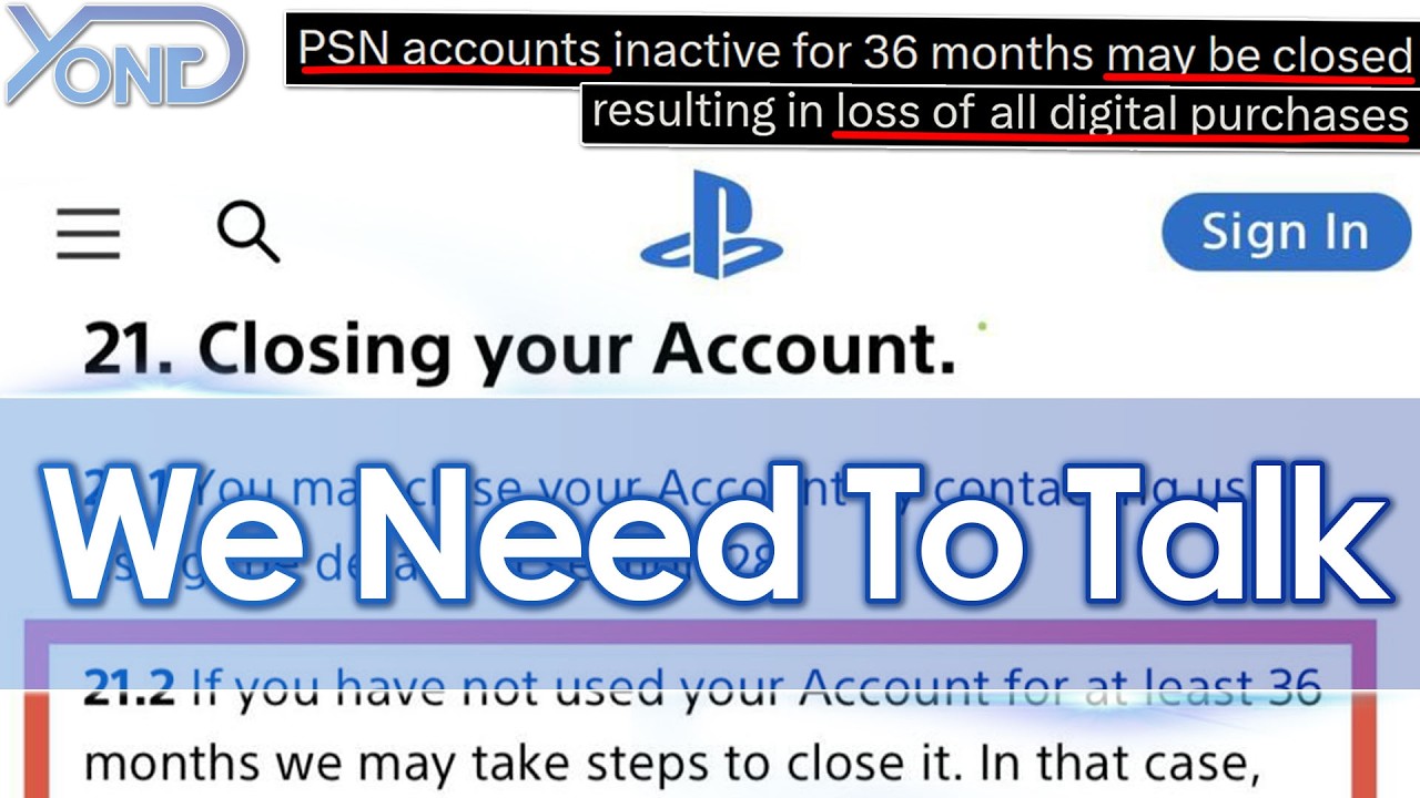 Об условиях обслуживания Sony и PlayStation...