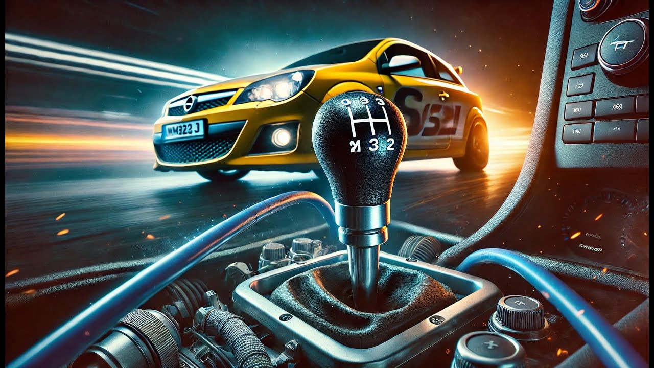 Regulacja linek skrzyni biegów M32 w Opel Astra J 1.4 Turbo A14NET (gearbox cables adjustment)
