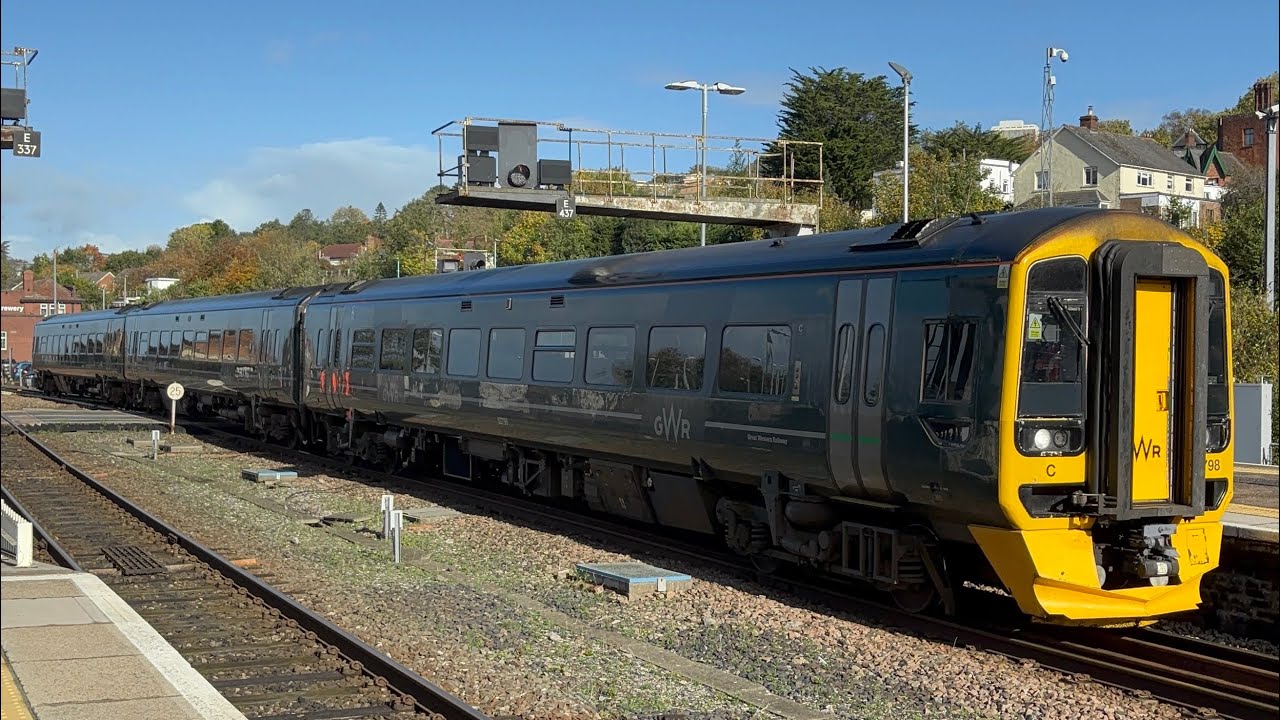 Trains at Exeter St David&rsquo;s 24.10.2025