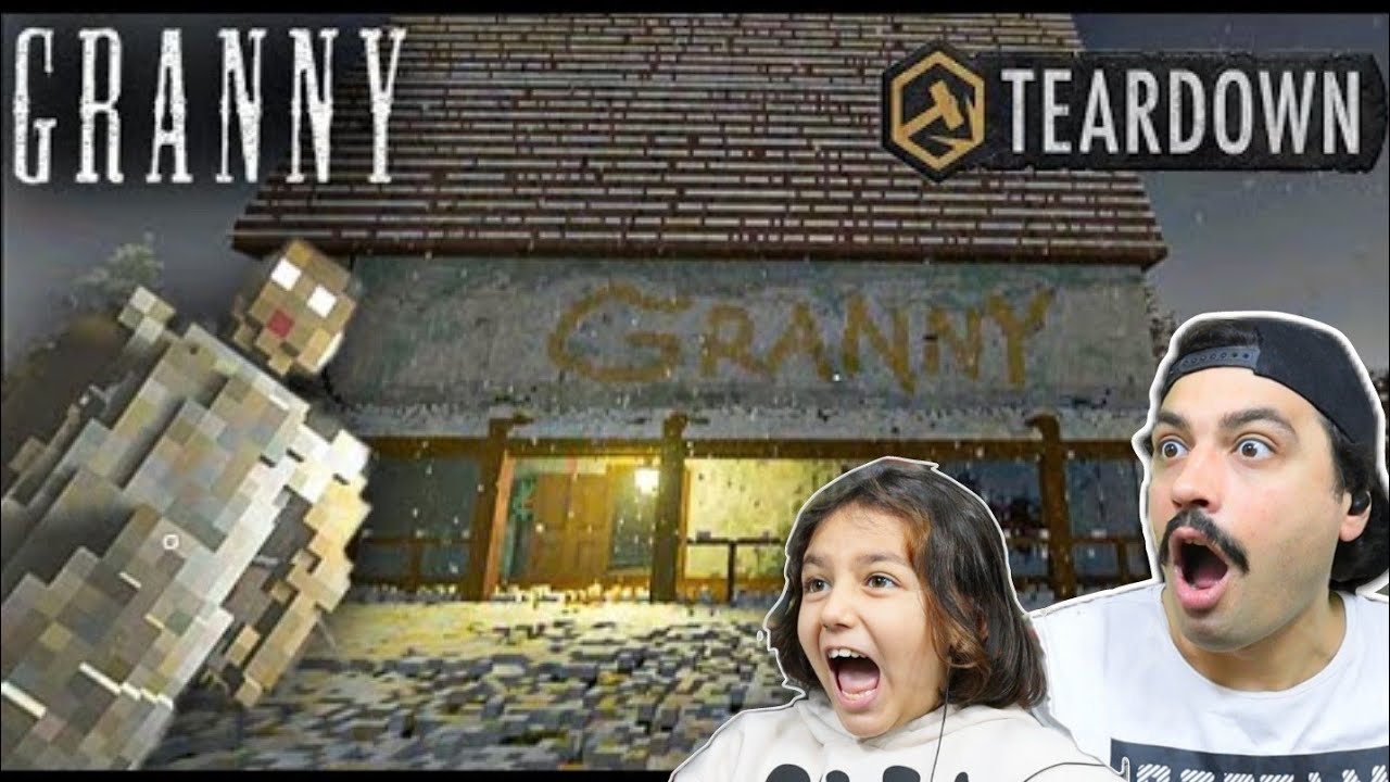 GRANNY'NİN EVİNİ HAVAYA UÇURDUK 😄 Teardown Mods