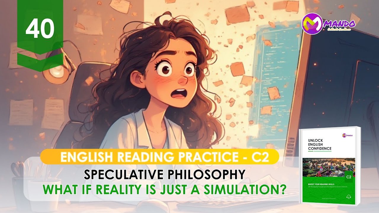 【Unlock English Confidence for Level C2   40】What If Reality Is Just a Simulation