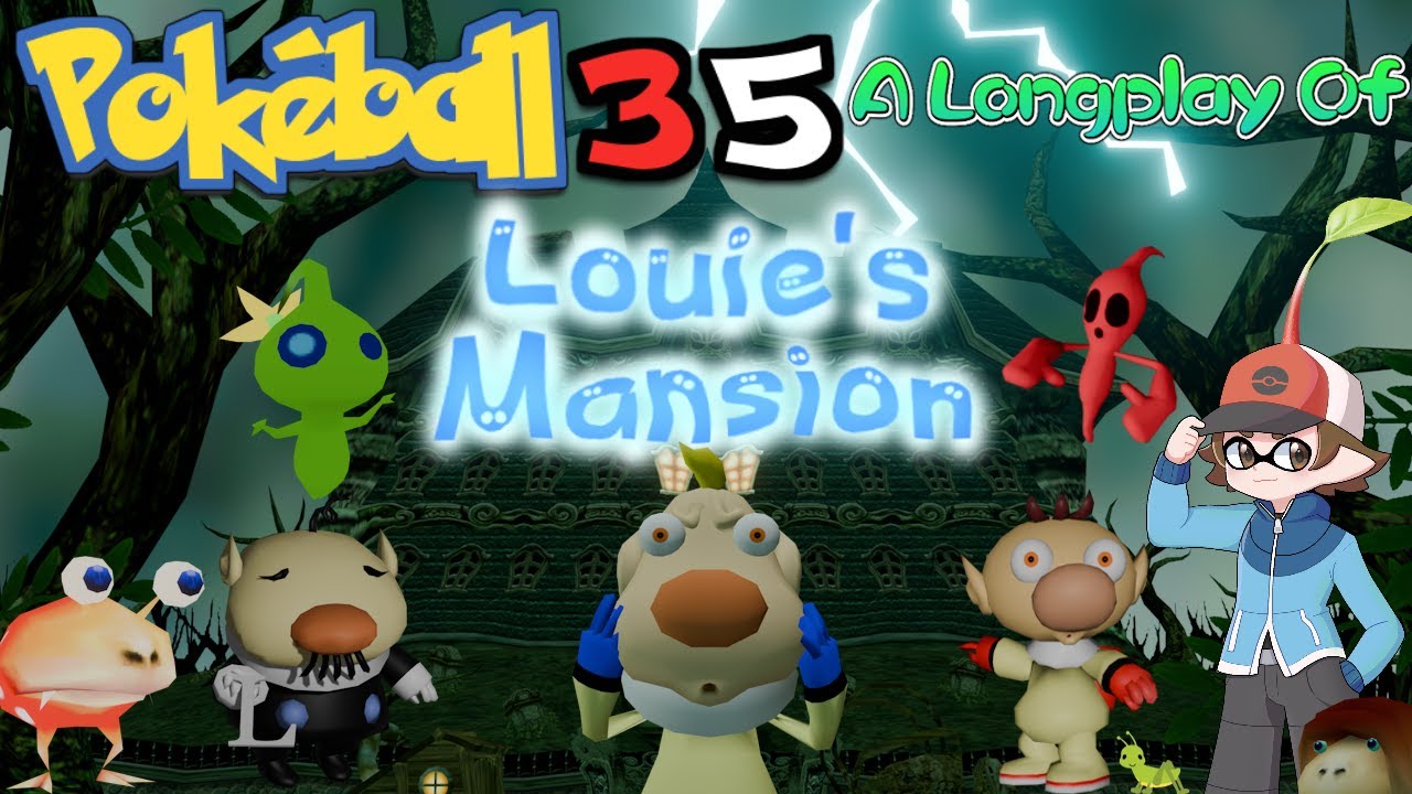 A Longplay Of Louie's Mansion ( Luigi's Mansion with Pikmin! ) - | Stream Highlights |