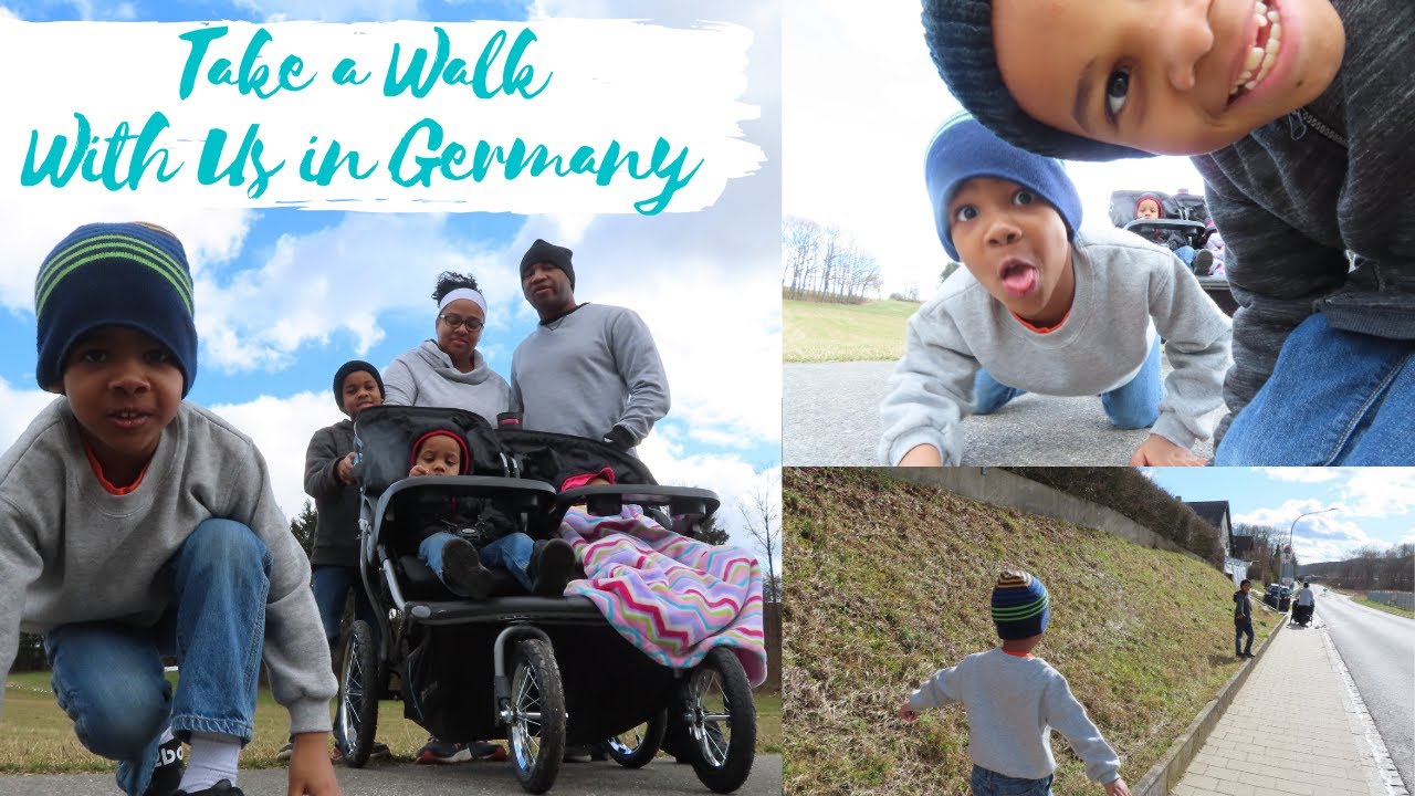 TAKE A WALK WITH US IN GERMANY!! || Sunday Stroll! || Exploring our New Neighborhood! || March 2020