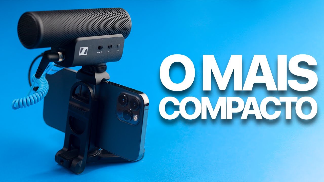 O Melhor Microfone Shotgun SUPER COMPACTO: Sennheiser MKE 400