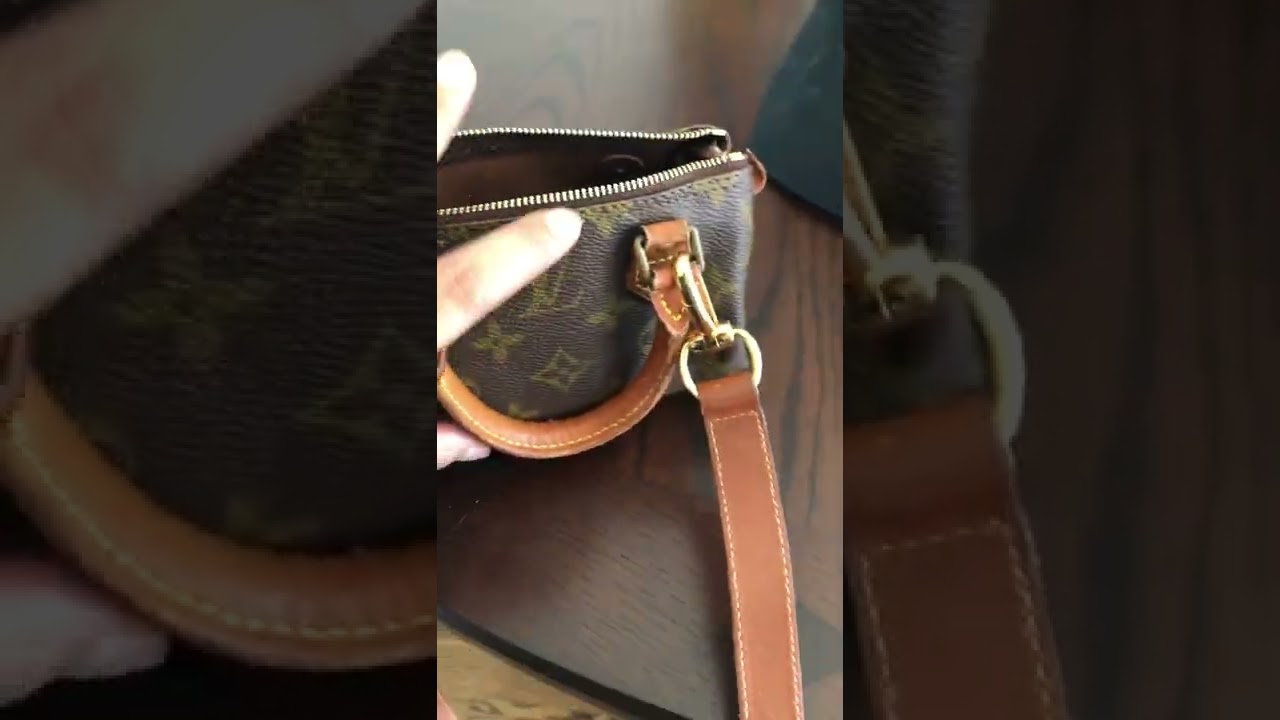 Mini speedy 1 minute review -My iPhone fits in my mini speedy HL cutest bag ever ❤️ vintage✅