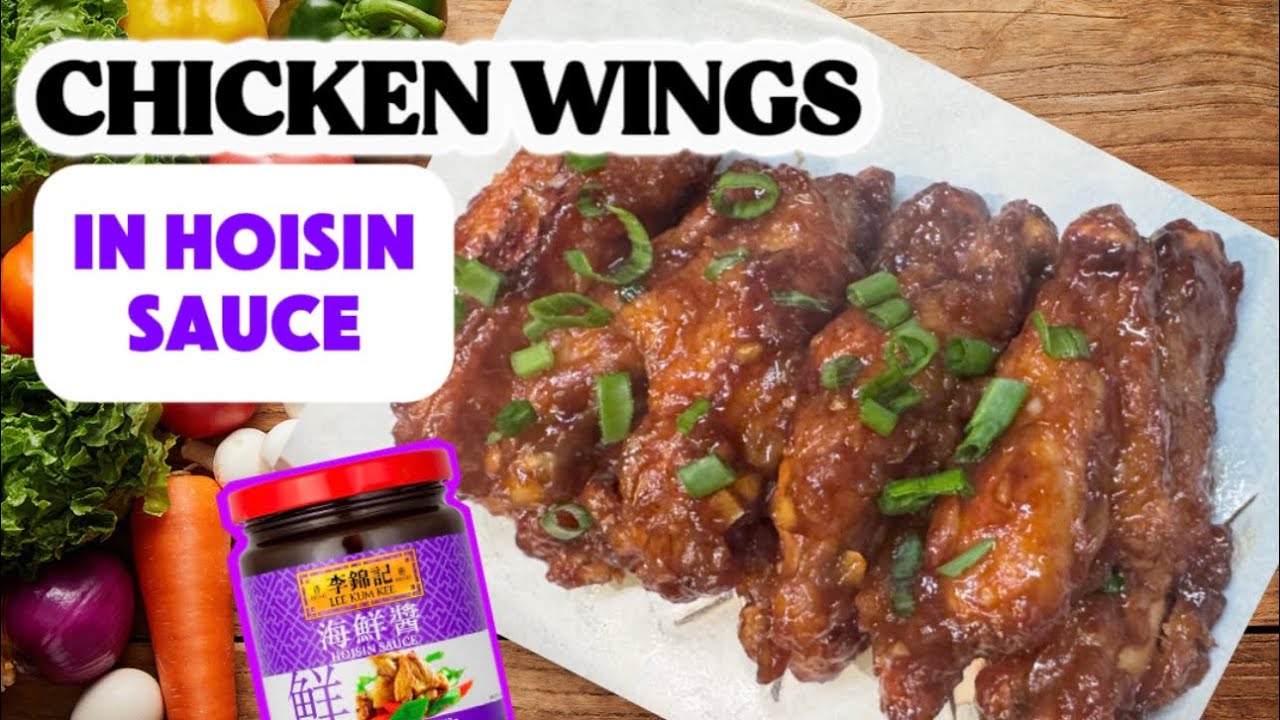 CRISPY CHICKEN WINGS IN HOISIN SAUCE & HONEY RECIPE | joolees vlog | #chickenwings #cooking
