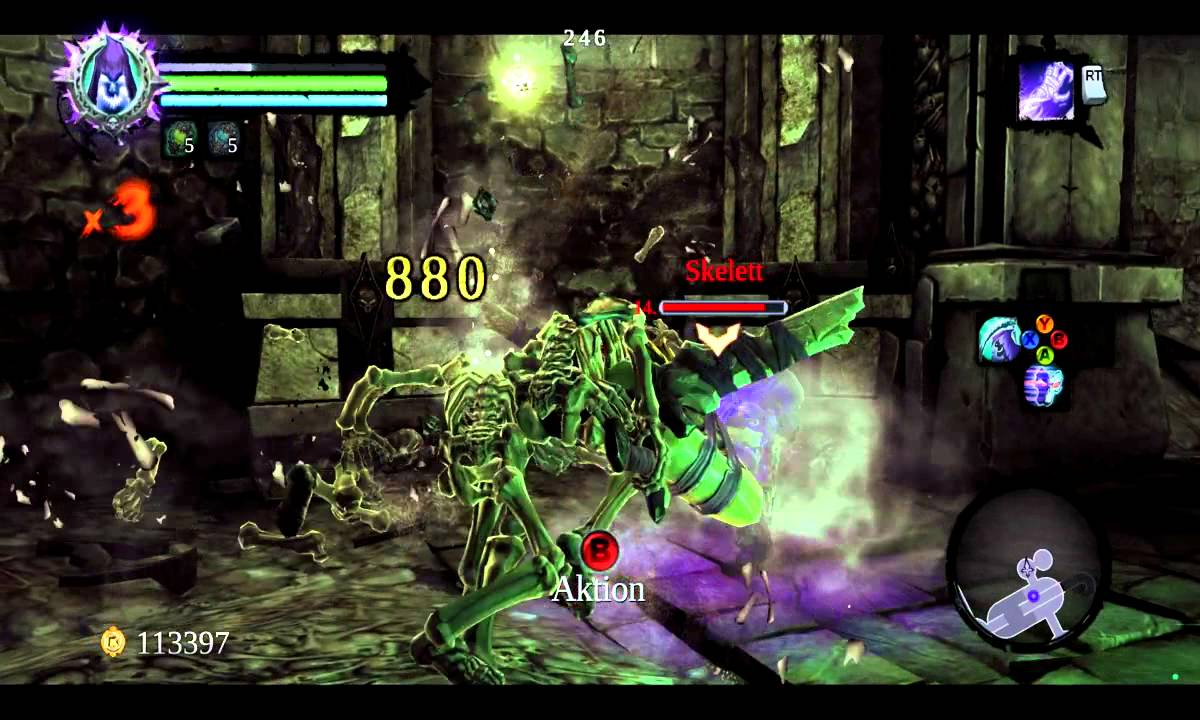 Lets Play Darksiders 2 Part 37 - 2. Lebensstein