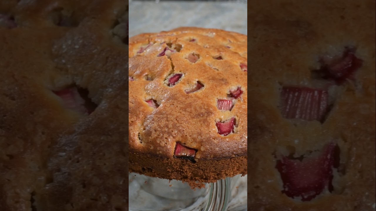 Let&rsquo;s make rhubarb cake!