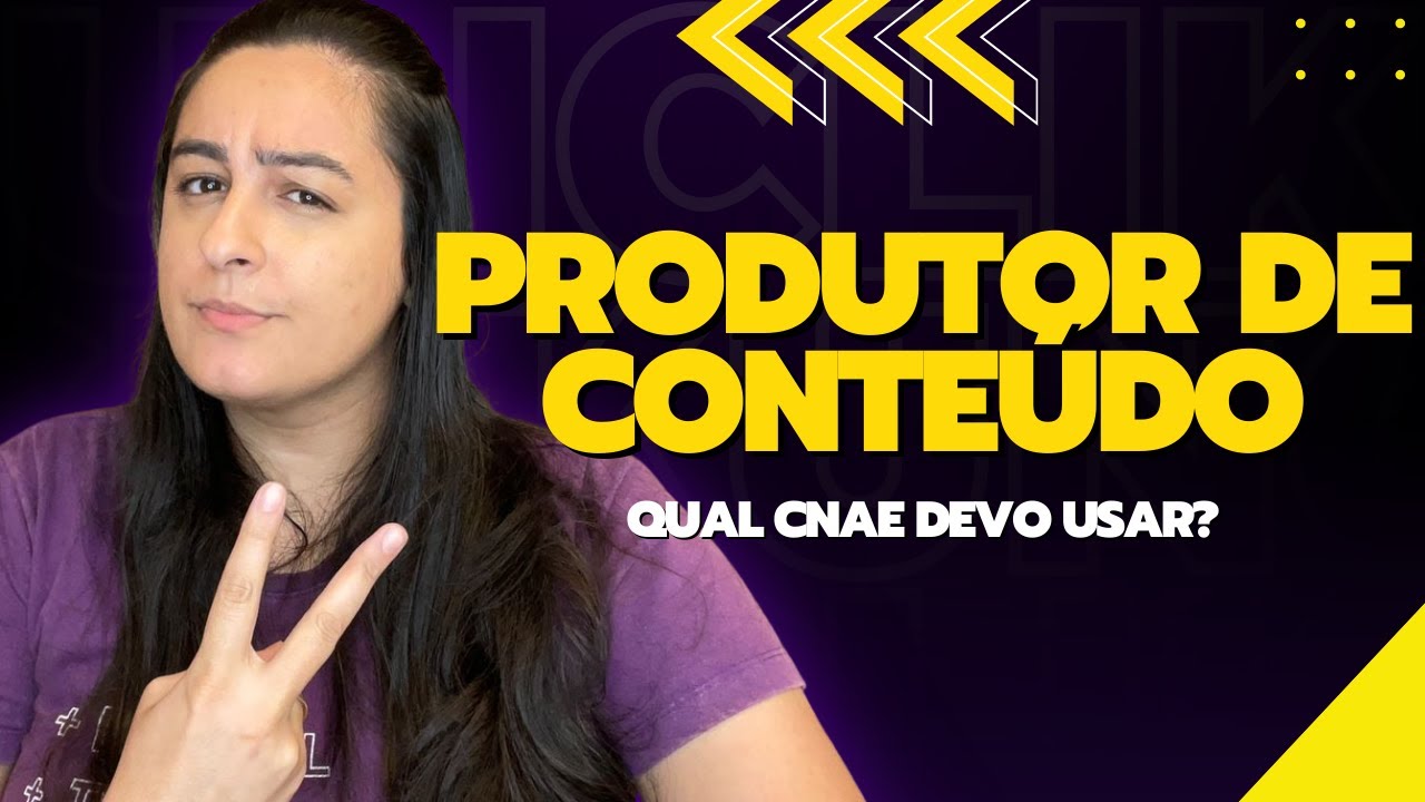 Produtor de Conte&uacute;do, Qual CNAE devo usar?  | Unclik