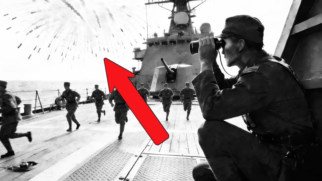 當日本海軍將領看到美軍1000砲彈從地平線之外落下——一切都改變了，原因震撼...