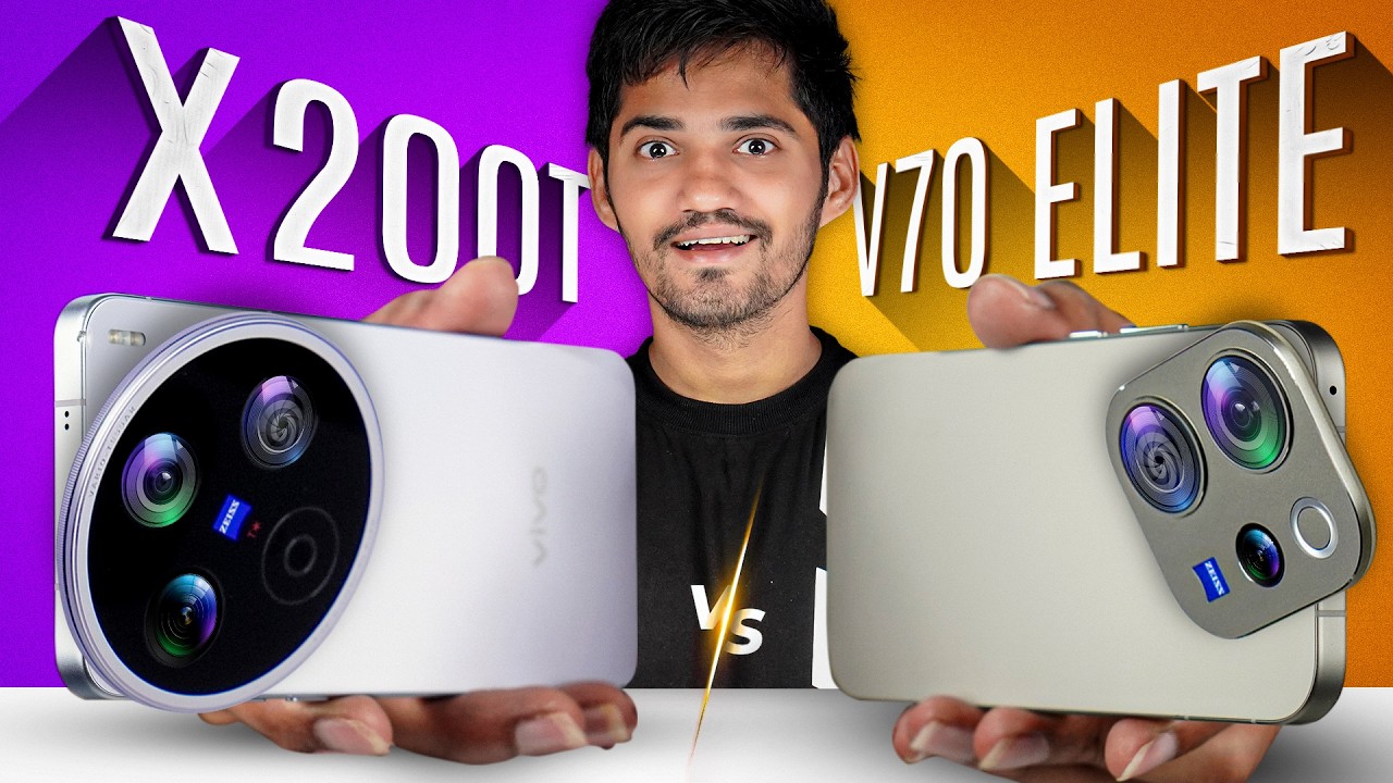 vivo V70 Elite Vs X200T Detailed Comparison | Which is Best ? | Tech With Yesh Telugu