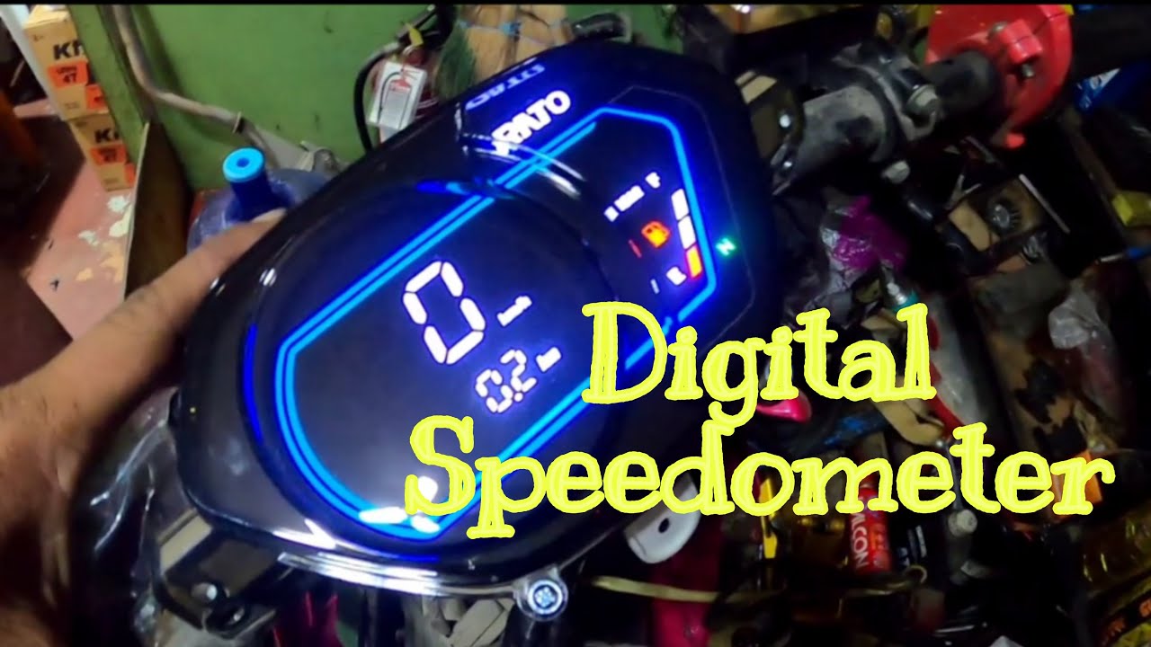Installing Digital Speedometer for Smash 115