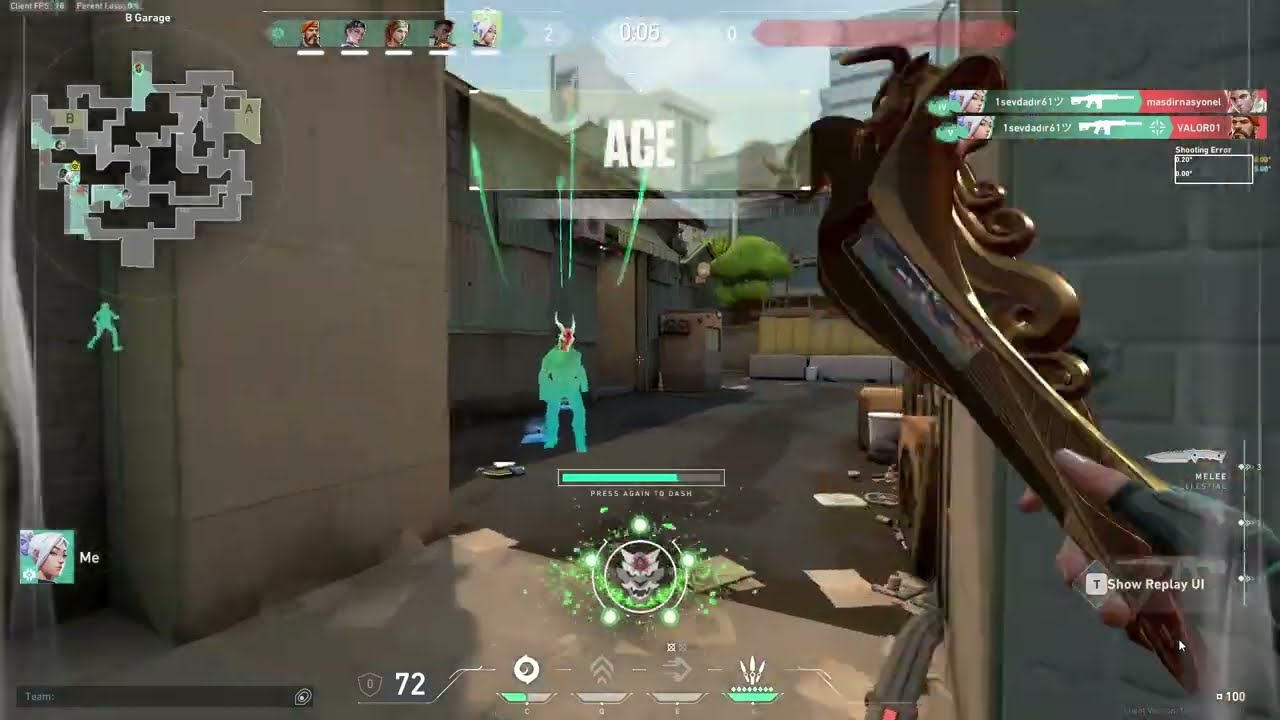 VALORANT ?? ELO 1 ACE (NOT GOOD)