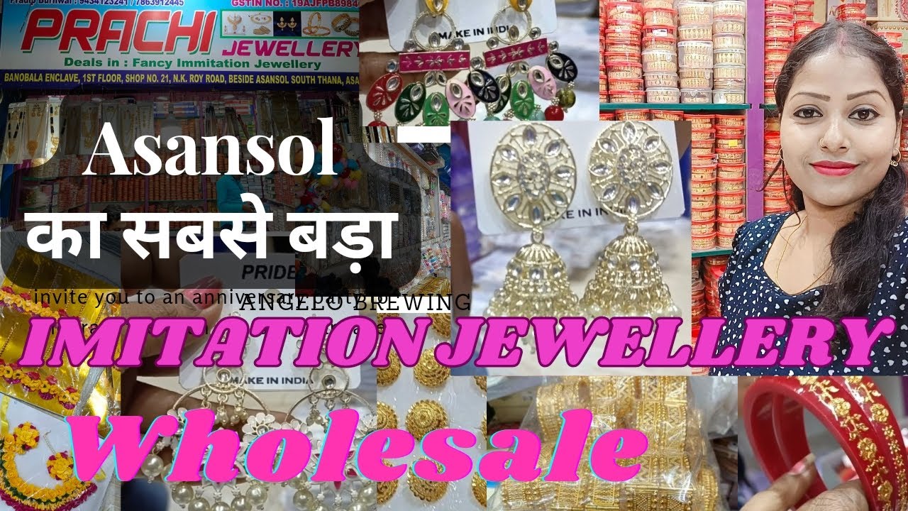 Big Wholesale Shop For Imitation jewellery In Our Asansol!!#asansol #asansolvibes #asansolmarket