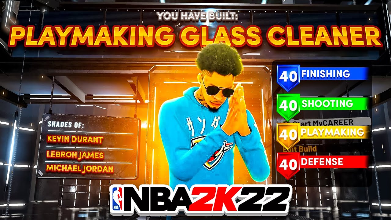 BEST PLAYMAKING GLASS CLEANER BUILD NBA 2K22! NEW SPEEDBOOSTING CENTER BUILD NBA2K22! BEST ISO BUILD