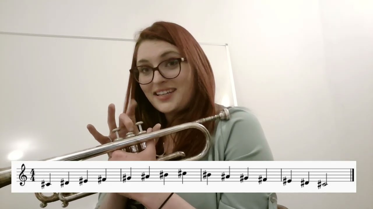 Gamme de Do# Majeur - trompette