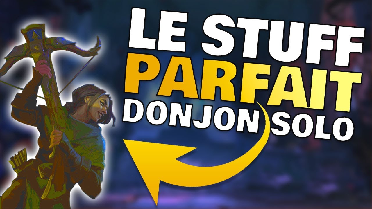 Le MEILLEUR Build pour Solo DONJON sur Albion Online