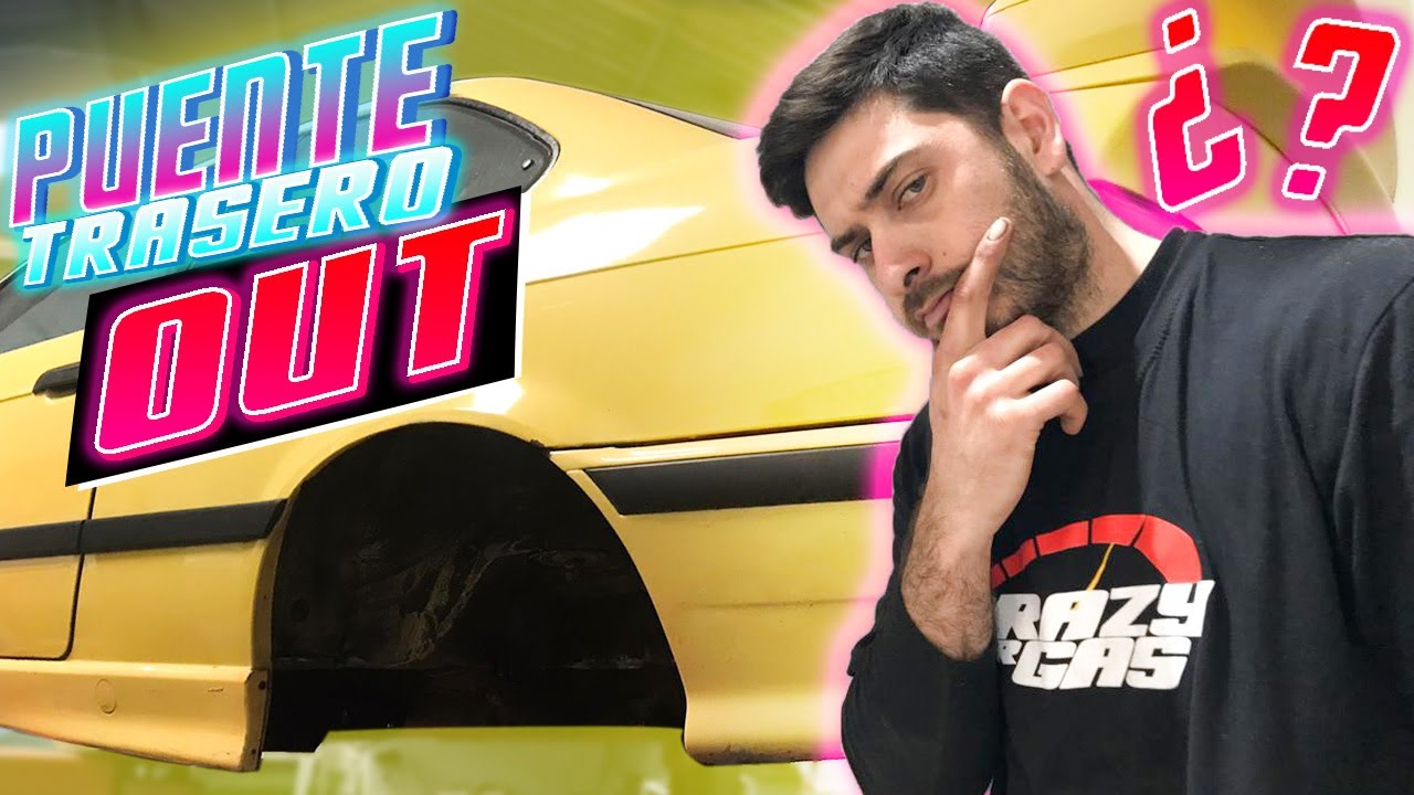 ❌E36 V8 SWAP‼️ BAJAMOS PUENTE TRASERO!!✅ (Preparando para soldar refuerzos)