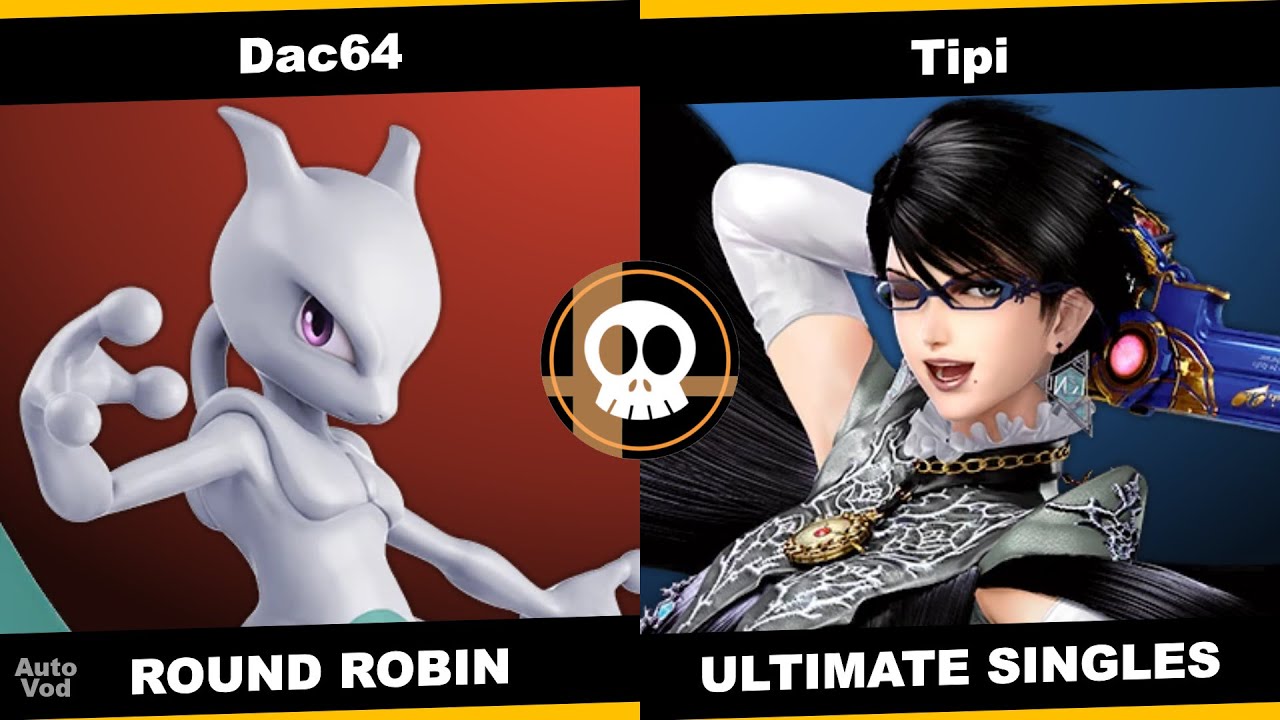 Dac64 (Mewtwo) vs Tipi (Bayonetta) - Skullspace Smash Series #61 Round Robin