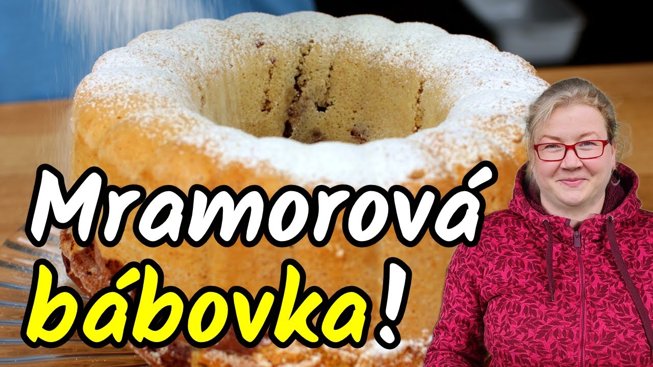 👩‍🍳Klasická mramorová bábovka! Nahoře křupavá, uvnitř nadýchaná