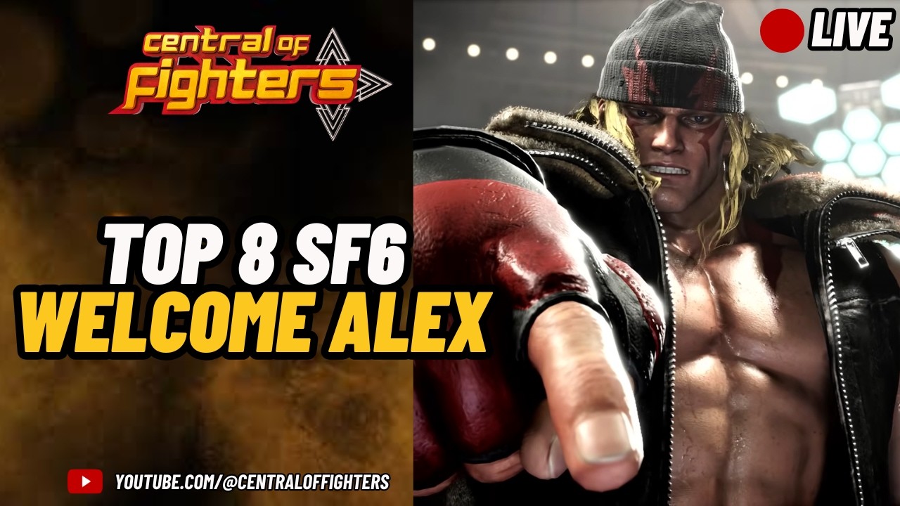 NOVA ATUALIZAÇÃO de Street Fighter 6 + CAMPEONATO TOP 8 AO VIVO!