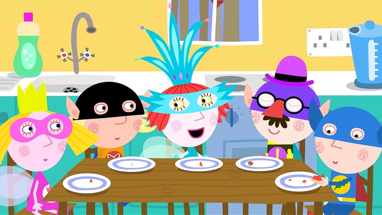 Ben y Holly en Español 🤡 La Fiesta! ❤️ Dibujos Animados