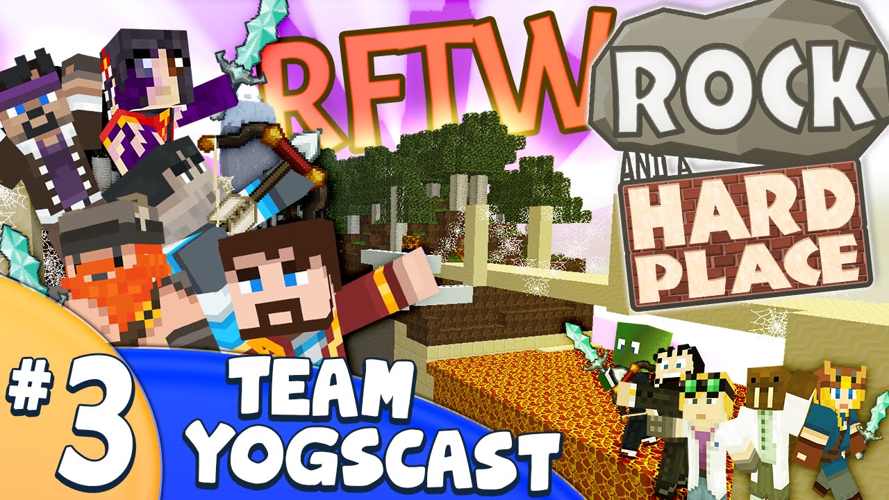 Minecraft RFTW Team 1 #3: Бегущие в лабиринте