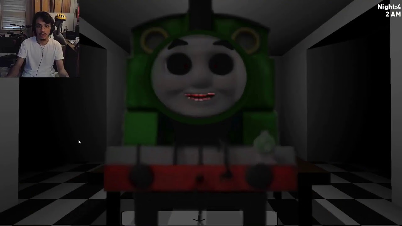 THREE TRAINS IN THE DOORS | Five Nights at Thomas's 2 - Part 3