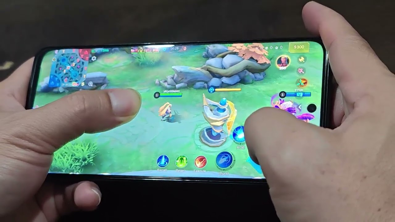 realme 13 5G gaming and speaker test for PhoneSentral.com