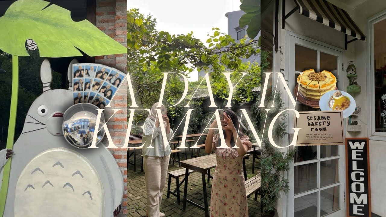 a day in kemang! mandira&rsquo;s garden, sesame bakery room, playdate 🪴🍰🛒