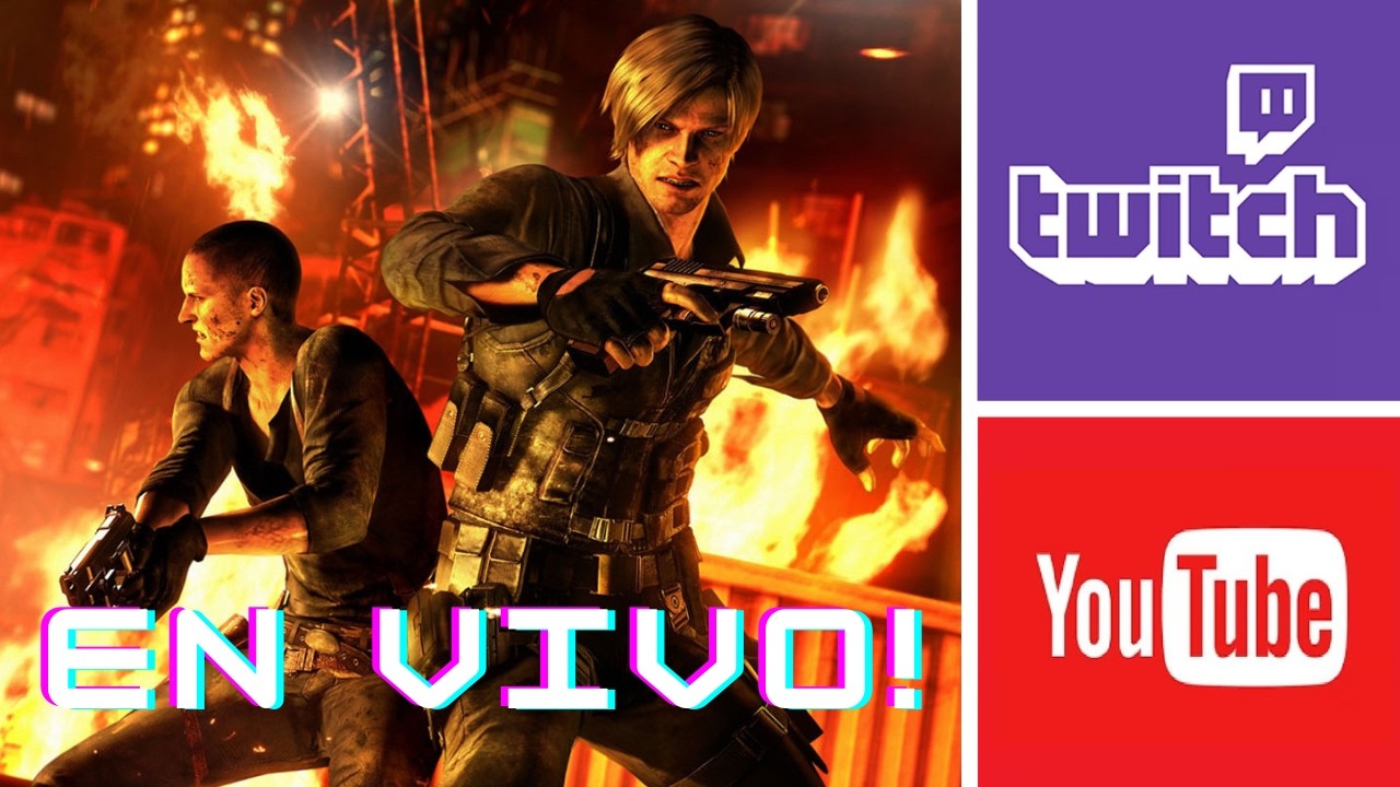 MARATON LEON S. KENNEDY! Resident Evil 6 Mercenarios Partidas en Linea