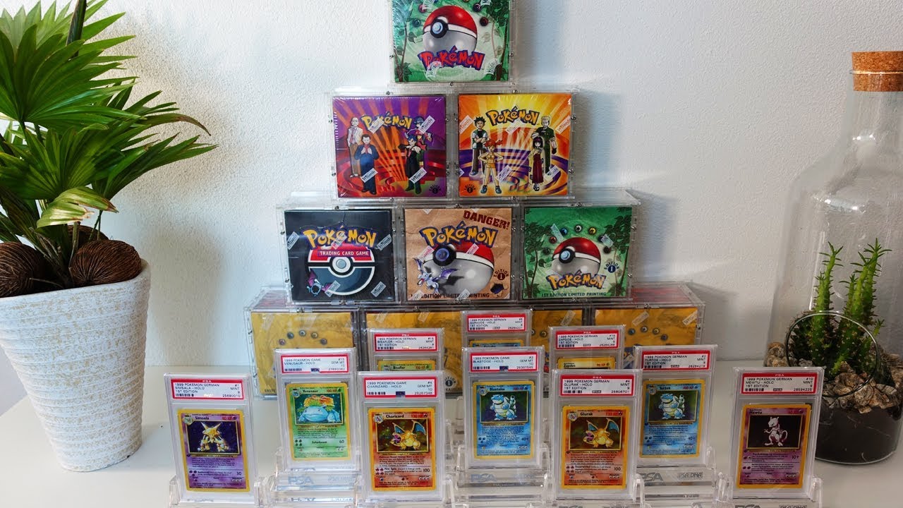 Meine Retro Pokemonkarten-Sammlung! Pokemon TCG 1st Edition Booster Boxes