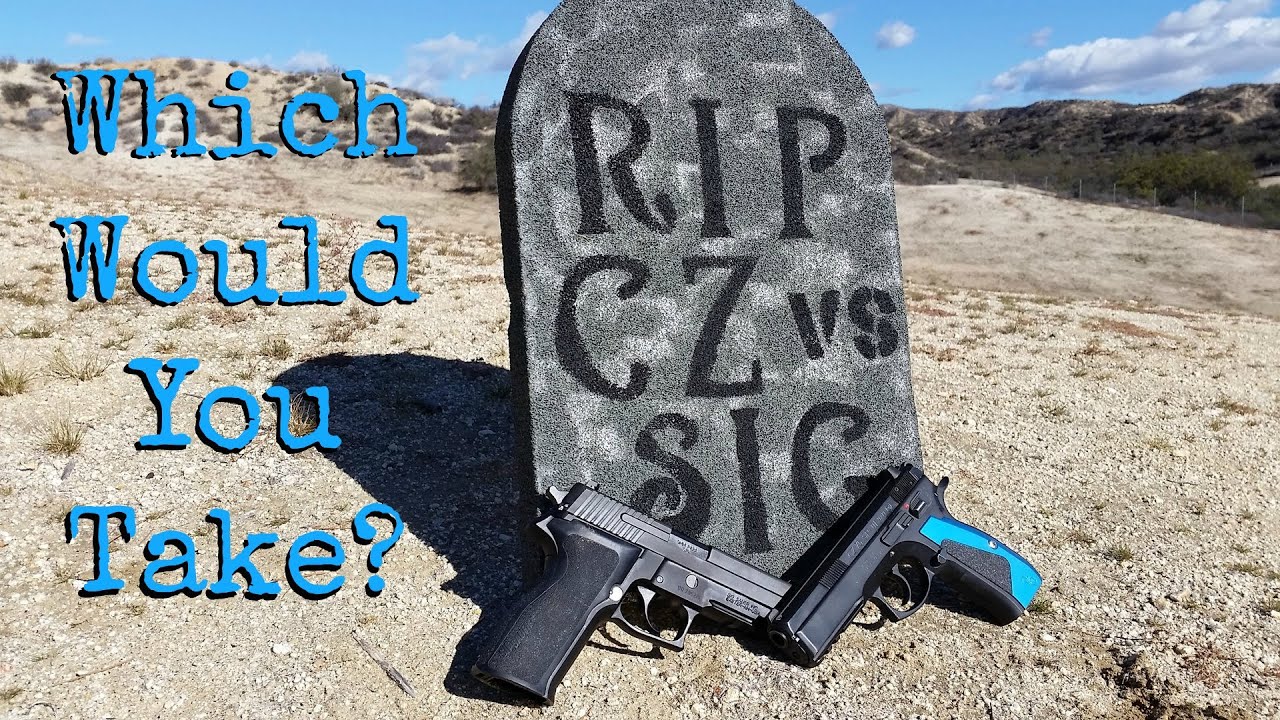 CZ 75 SP01 vs Sig P226