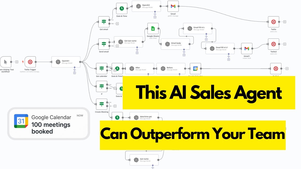 I Built an AI Sales Agent That Books 2X More Meetings (No Human SDR Needed)