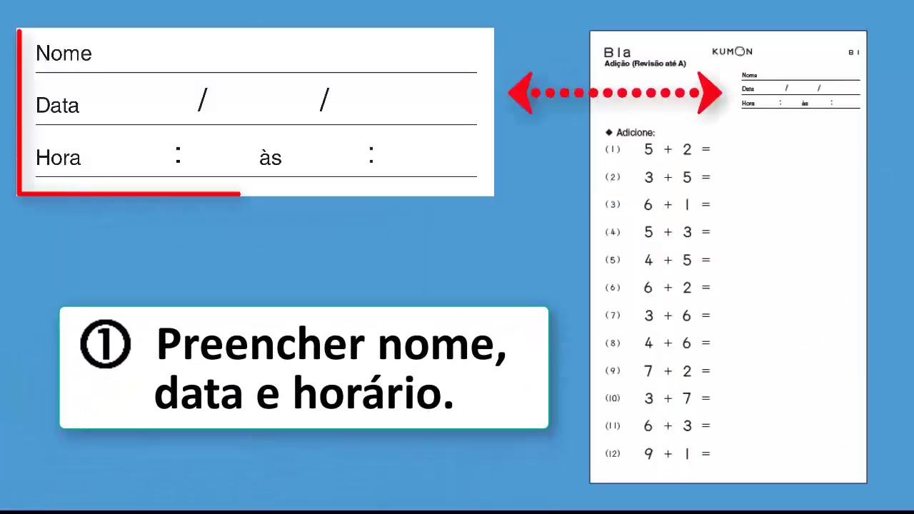 Kumon matemática estágio B