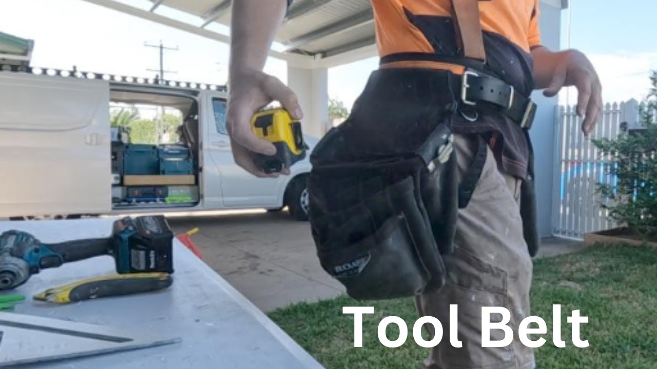 Tool Belt Setup. What is in my Tool belt as a 3rd year Apprentice Carpenter?