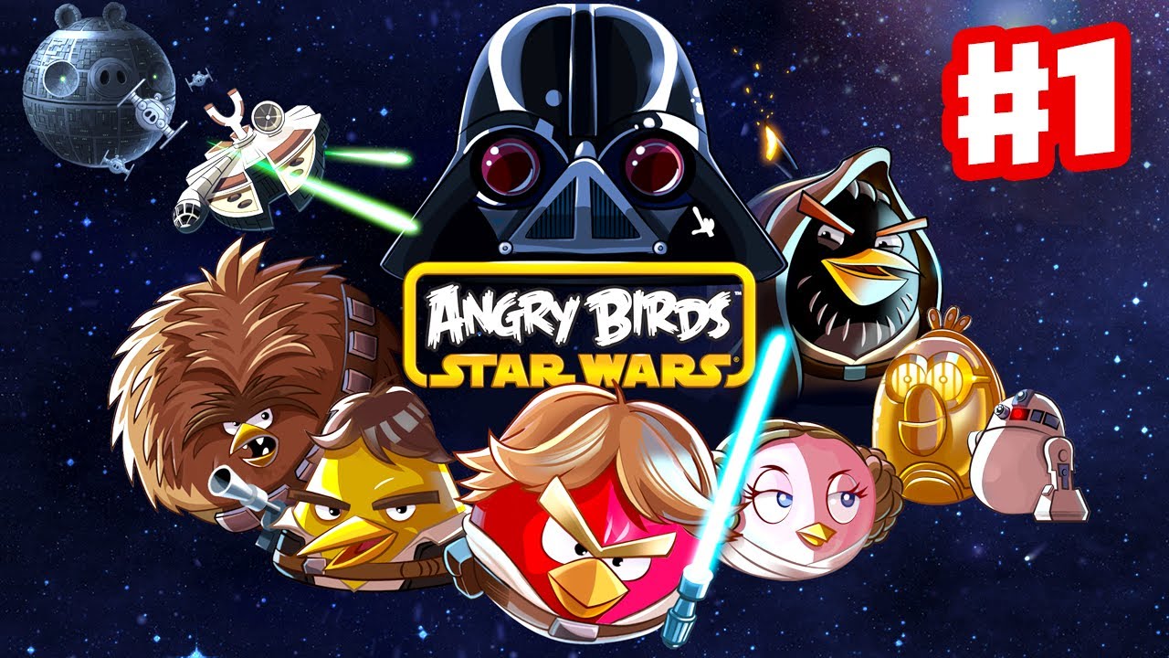 Angry Birds Star Wars - Gameplay Walkthrough Part 1 - Tatooine 3 Stars (Windows PC, Android, iOS)