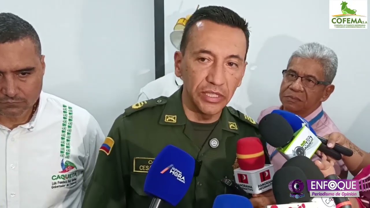 600 hombres y mujeres de la Policía Caquetá estarán encargados de seguridad del Festival Folclórico